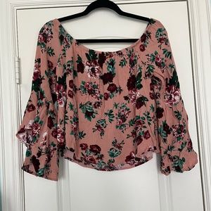 Forever 21 | Floral Off Shoulder Top